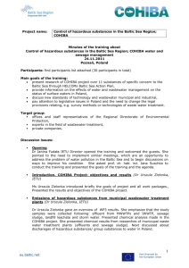 Attendance Sheet for Participants of a Project Event