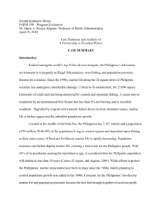 Philippine Partnership case analysis paper
