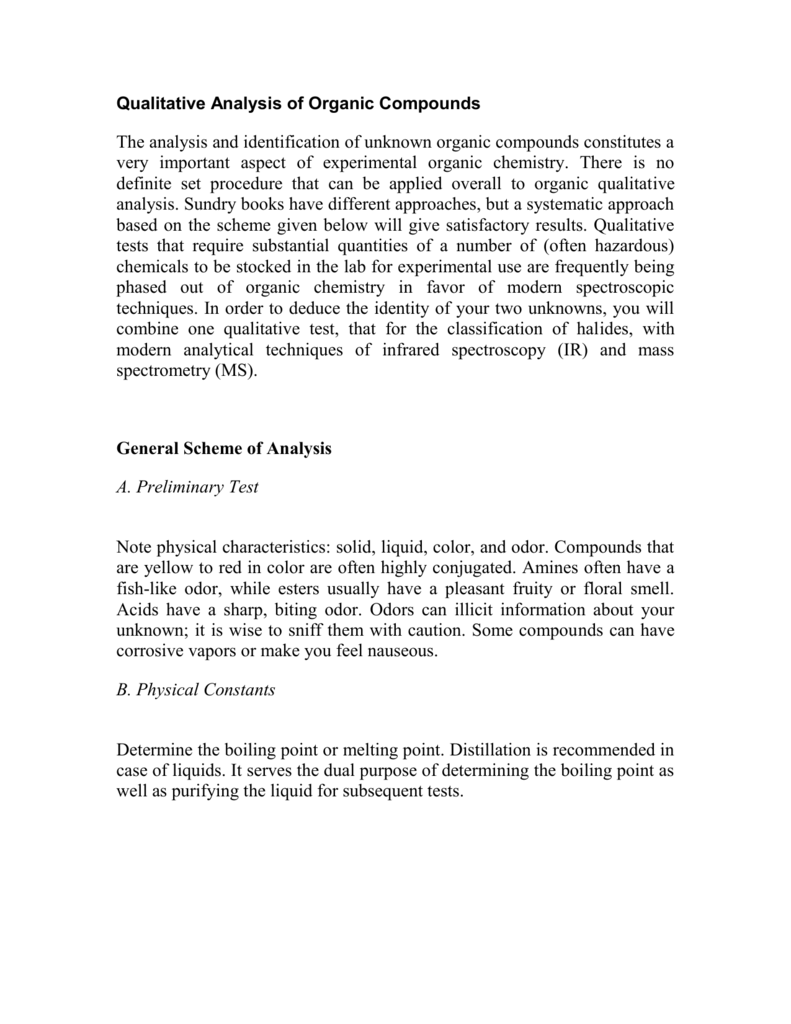 qualitative-analysis-of-organic-compounds