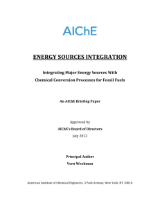 Energy Sources Integration