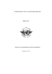 DRAFT ICAO ATFM Manual 07 March 2012