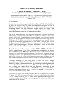 Umkehr_Series - World Ozone and Ultraviolet Radiation Data