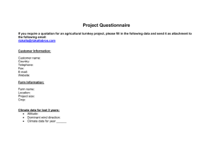 Project Questionnaire