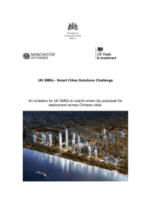 Smart Cities Solution Challenge - UK