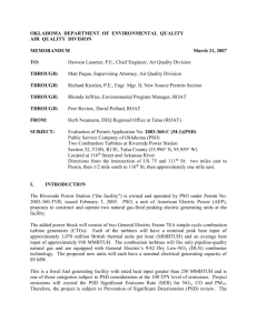 2003-360-C M-1 PSD - the Oklahoma Department of Environmental