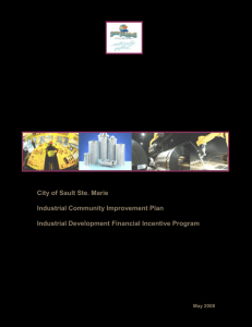 Industrial Development Financial Incentive Program: Municipal Tax