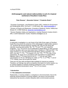 - Radioactivity Environmental Monitoring (REM)