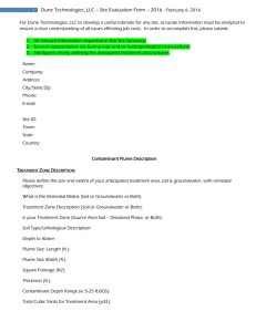Dune Technologies, LLC – Site Evaluation Form