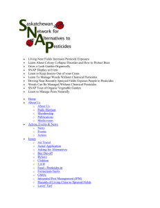 Action - Saskatchewan Network for Alternatives to Pesticides (SNAP)