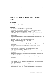 Scotland and the Great War - Revision Guide (162