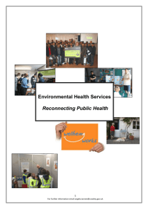 Environmental Health Services: Reconnecting