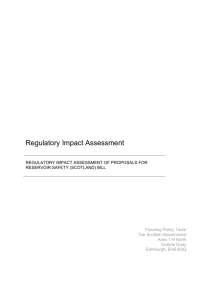 Initial Regulatory Impact Assessment