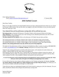 Fairfield first letter 16 - Croydon Schools` Dance Association