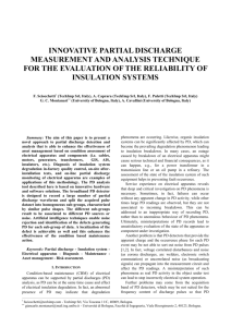 Innovative partial discharge measurement