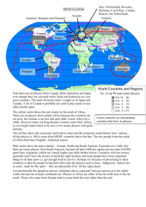 World tennis map and data 350mb