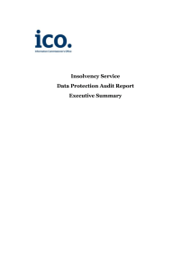 Data Protection Audit Report - Executive Summary