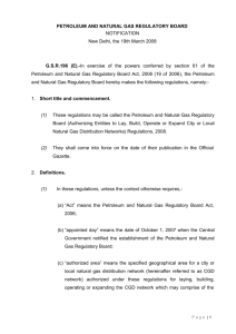 English - Petroleum and Natural Gas Regulatory Board