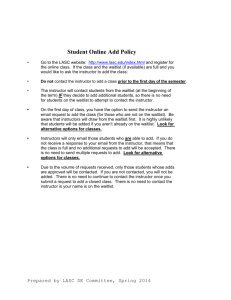 Click this link for the Student Online Add Policy.