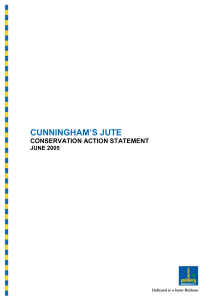 cunningham`s jute - Brisbane City Council