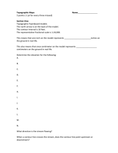 Topographic Maps Lab 14