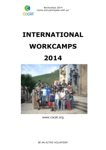 INTERNATIONAL WORKCAMPS