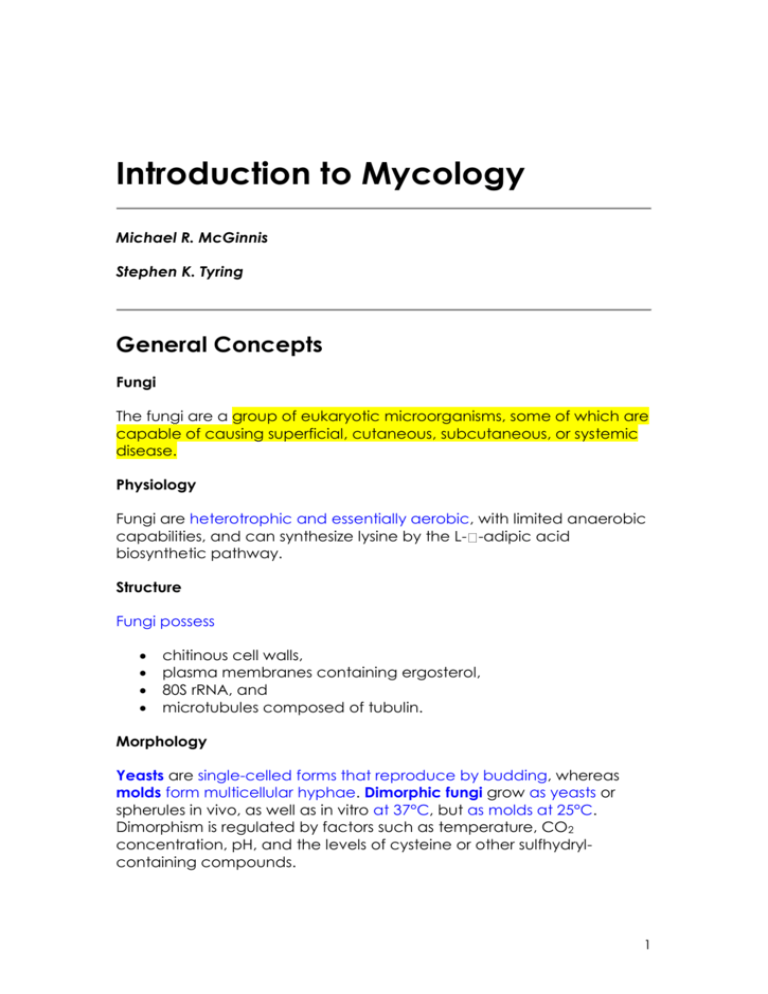 importance of studying mycology essay