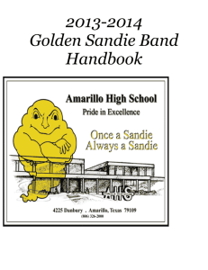 Amarillo High Band alumni are highly recruited by