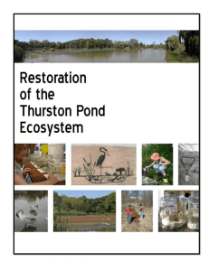 The report includes - Thurston Nature Center