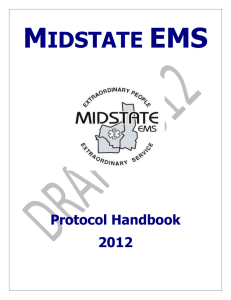 Midstate REMAC ALS Draft Protocol - Midstate EMS