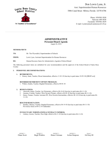 Admin. Agenda 08-26-10 - Santa Rosa County School District