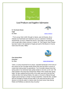 Local Producers and Suppliers Information
