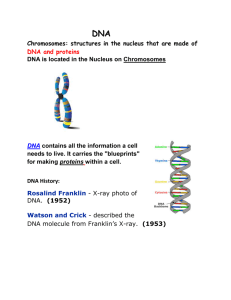 DNA notes