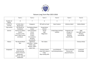 Long Term Plan - Falcons 2015-16