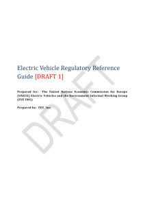 EV Regulatory Reference Guide [DRAFT 1]