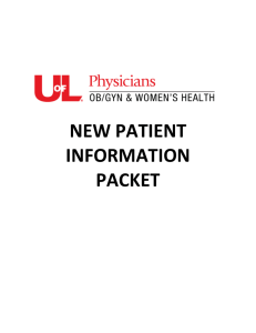 new patient - UofL Physicians