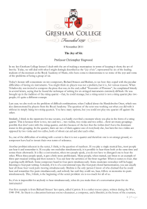 The Joy of Six - Gresham College
