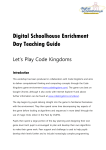 Lets Play CK Teaching Guide