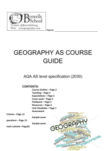 as course guide