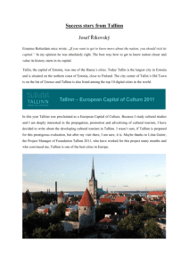 Success story from Tallinn