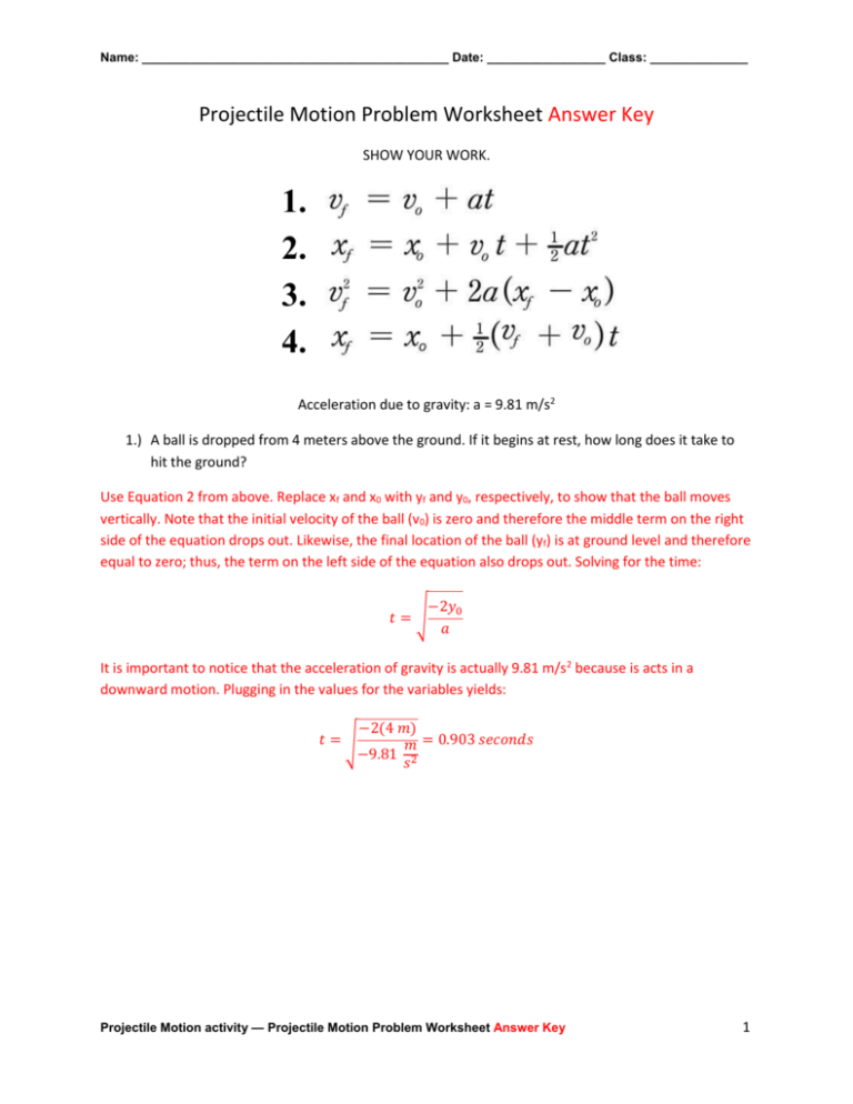projectile-motion-worksheet-with-answers