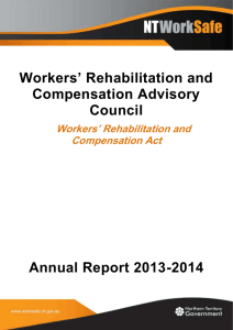 Workers` Rehabilitation and Compensation Advisory