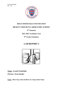 Chemistry Lab Report 2