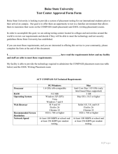 International Student Test Center Approval Form