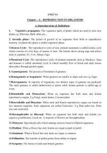 study material of class xii -biology