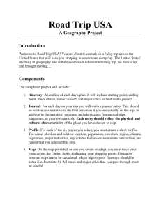 Road Trip USA - Davis School District