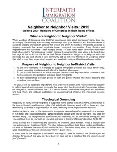 2015-Neighbor_to_Neighbor - Interfaith Immigration Coalition