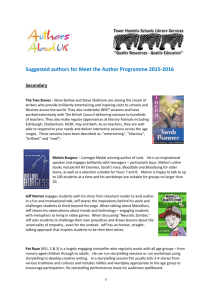 Available authors secondary 2015-16
