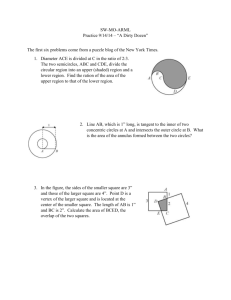 Geometry Questions - Missouri State University