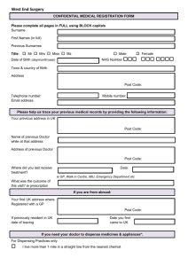 Registration Form (if aged 16+yrs)