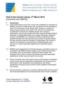 Dear sir/madam, - Manchester Disabled People`s Access Group